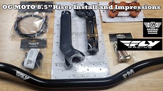 OG Moto 8.5 Inch Risers Install Street Bob 114