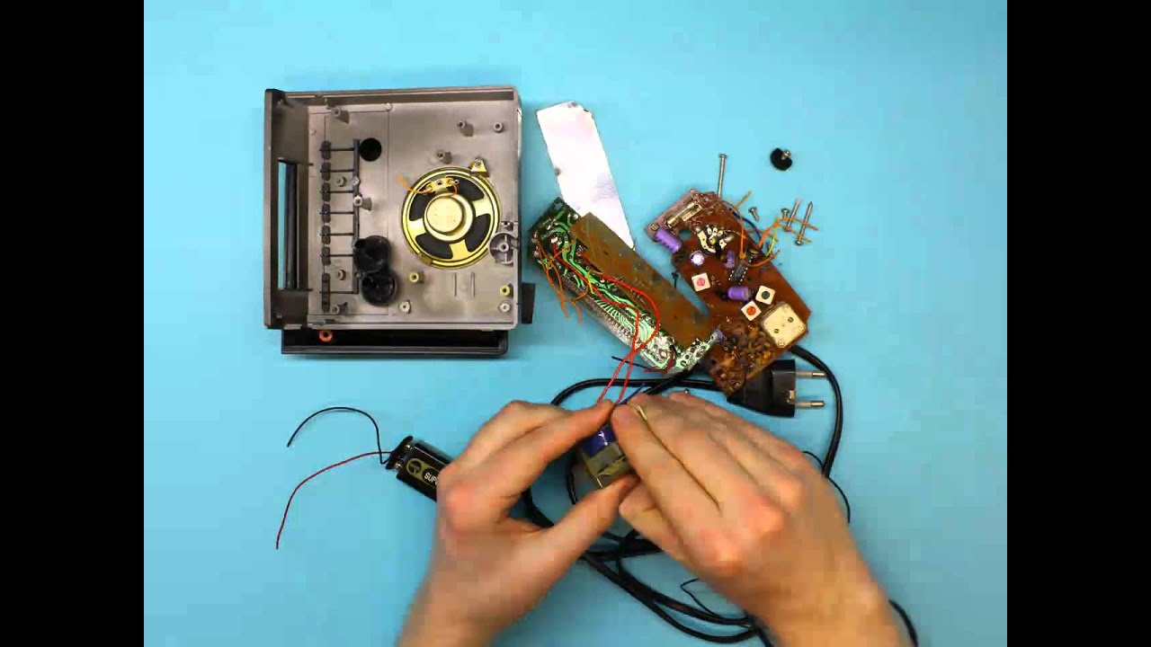 Alarm clock radio Recycle This! YouTube