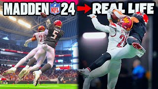 I Recreated the TOP PLAYS From NFL Week 6 in Madden 24!