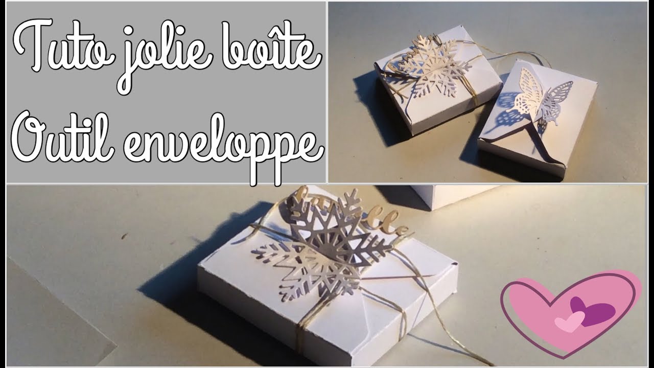Tuto Scrap Jolie boite à fermeture facile #50