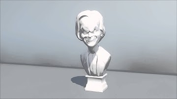 Nicholson Caricature Animation UE4