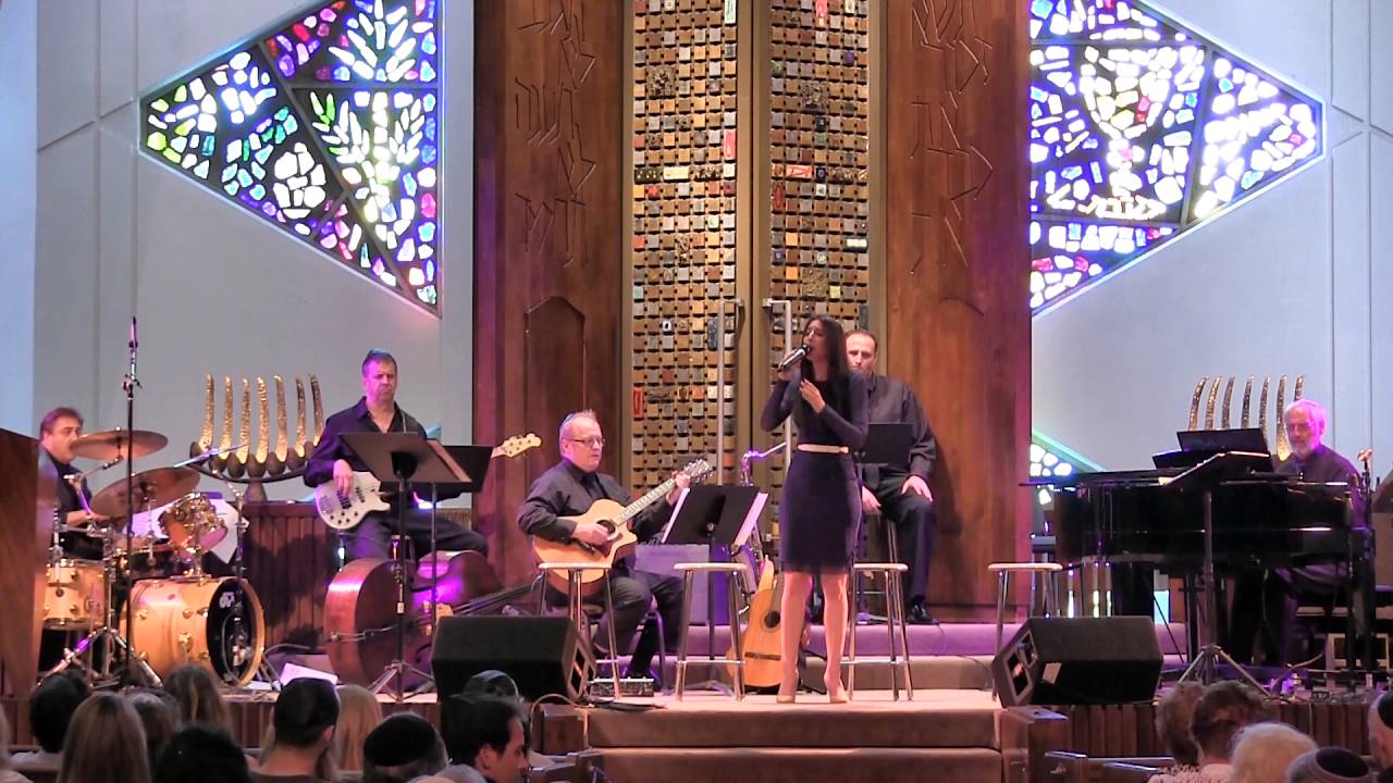 Cantor Rachel Goldman - Shir LaMa'alot (Korduner) in concert