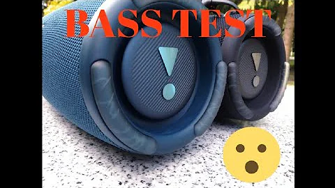2x JBL Xtreme 3 *BASS TEST* 100% Volume💪💪💪