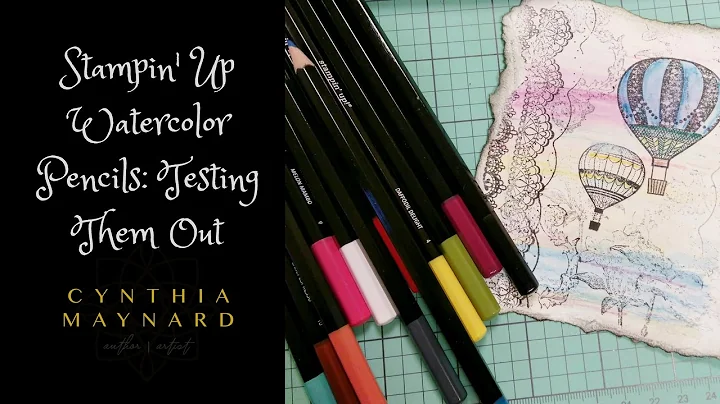 Testing the Stampin Up Watercolor Pencils and some...