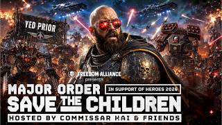 MAJOR ORDER: SAVE THE CHILDREN | HELLDIVERS 2 | CHARITY STREAM