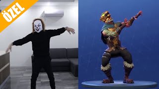 Fortni̇te Dans Challenge Gerçek Hayat