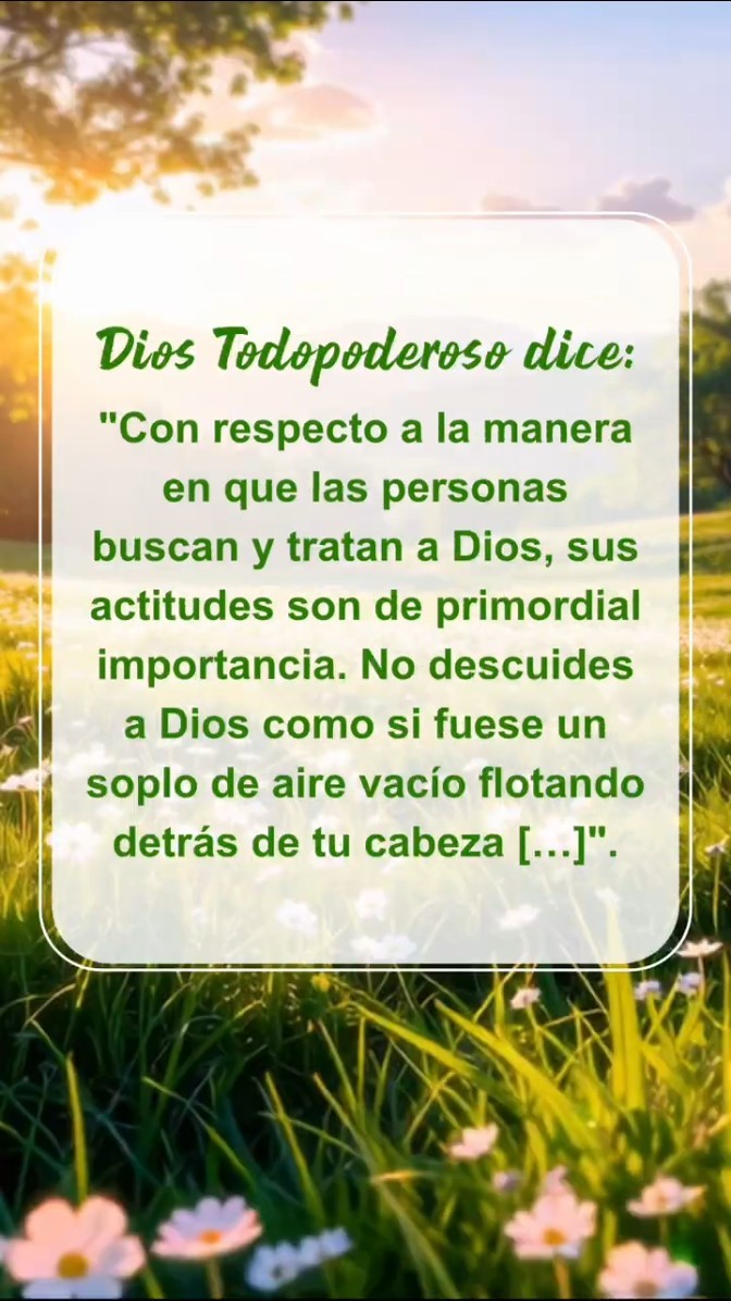 Palabras directamente de Dios