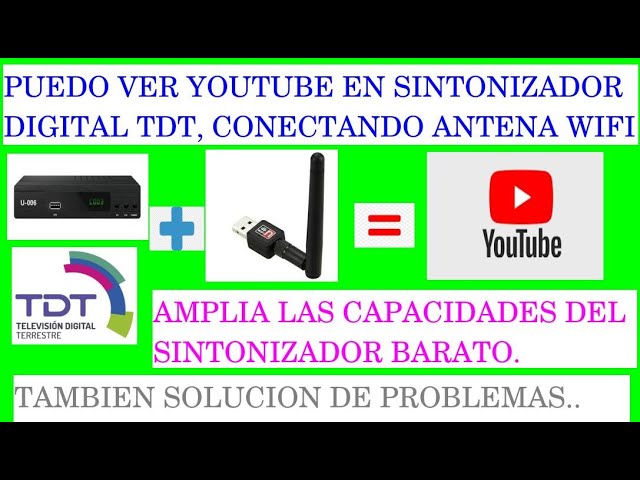 DISFRUTO DE  EN SINTONIZADOR DIGITAL TDT, CONFIGURACION, SOLUCION A  ERRORES Y MUCHO MAS 