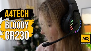 A4TECH Bloody GR230 обзор. Беспроводная гарнитура для консолей, ПК и смартфонов