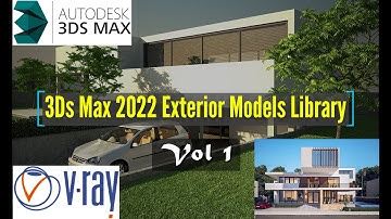 3Ds Max And Vray Exterior Villas Models Free Download Volume # 1