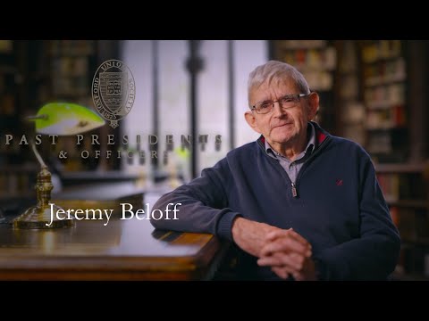 Oxford Union Past Presidents and Officers: Jeremy Beloff