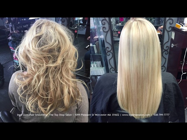 Inca Glow Hair Smoothing Top Shop Salon Worcester - YouTube