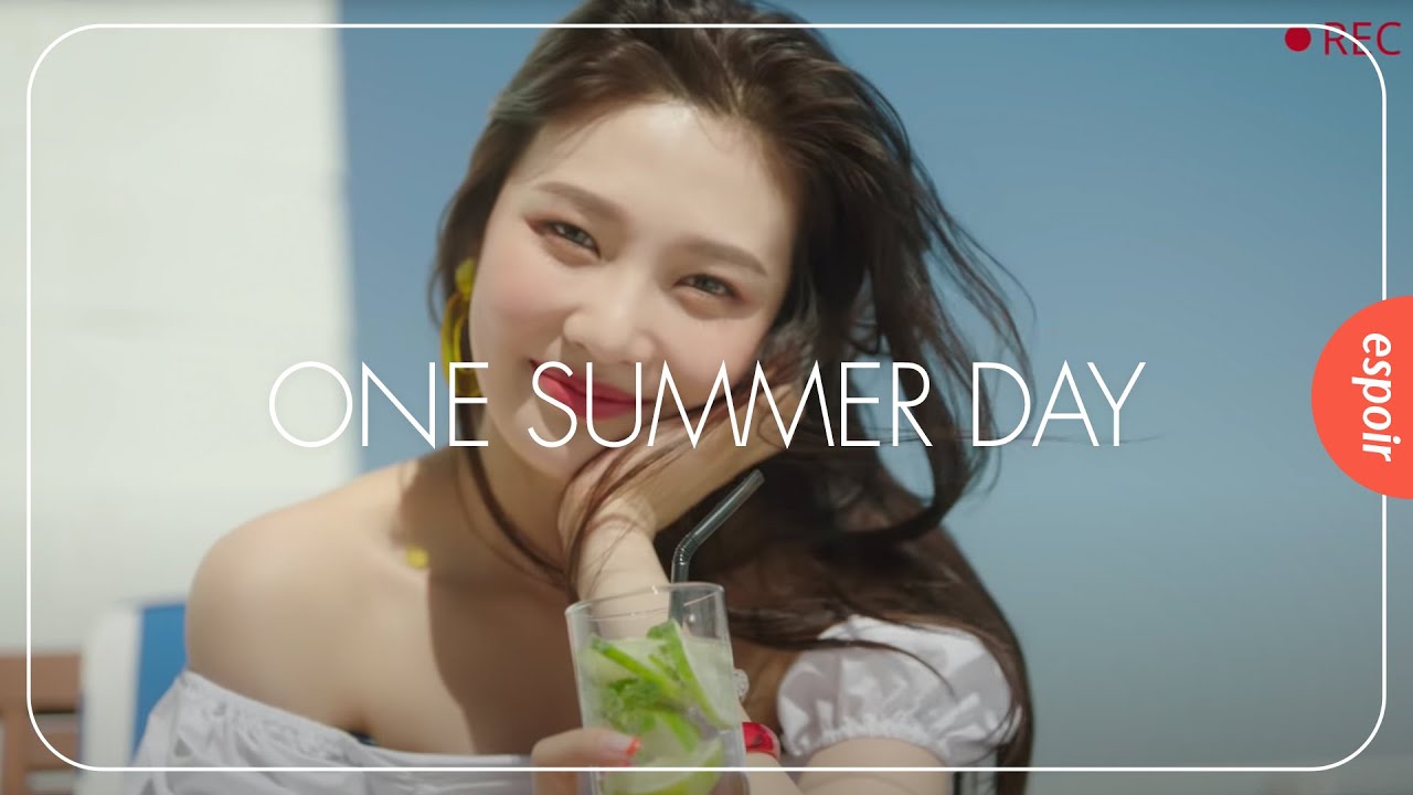 [에스쁘아] 조이의 One Summer day 비하인드💚 (behind the scenes) - YouTube