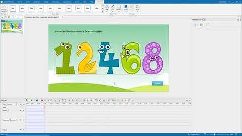 How to Create Sequence Questions - ActivePresenter 8