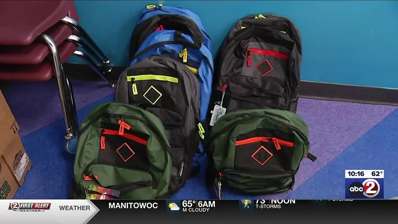 Backpack giveaways help children from low families YouTube
