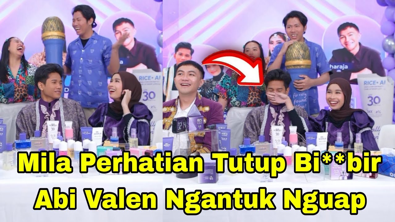MILA PERHATIAN TUTUP BI**BIR VALEN NGANTUK LAGI NGUAP DUHH GEMESSS