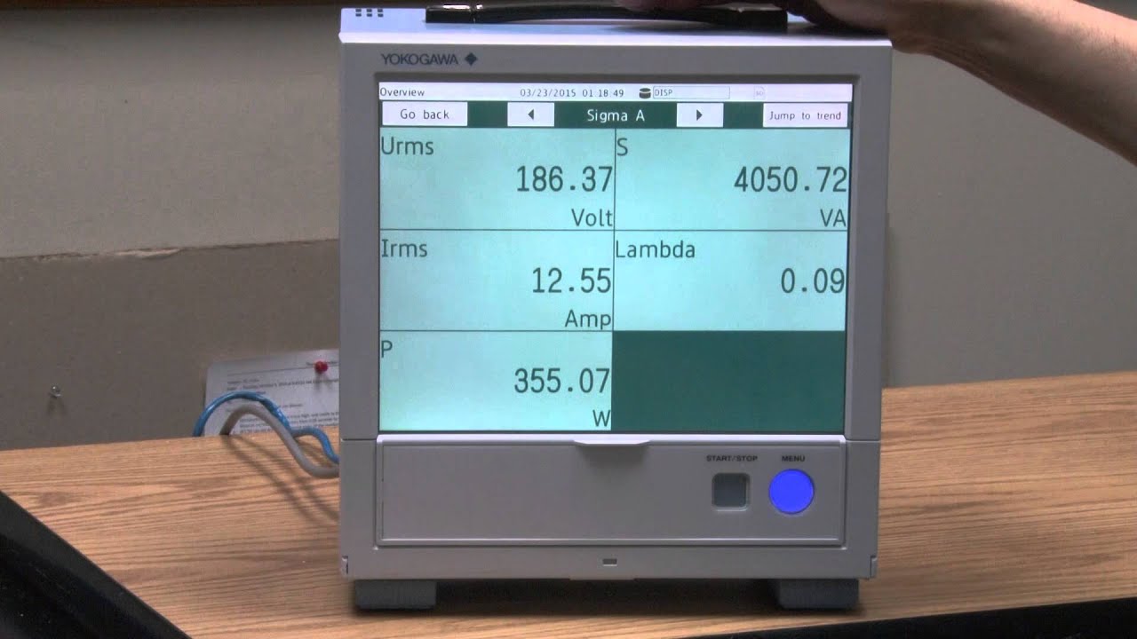 Remote ThreePhase Electric Motor Power Measurements on Android iOS and