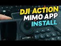 DJI Action 4 Camera Setup | Connect to DJI Mimo App#dji#djiaction4#action#viral