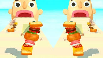 Sandwich Runner Gameplay All Laval Mobile Games Android, iOS Walkthrough New Game SR32