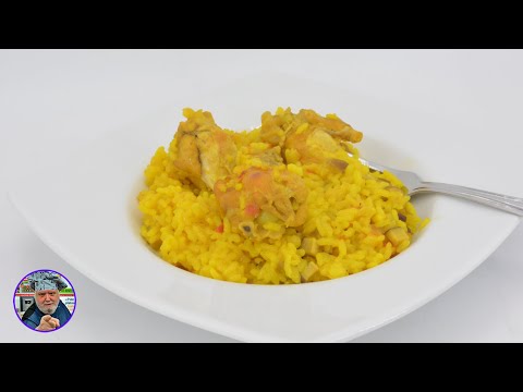 Muslitos de #pollo con #arroz y champiñones o setas By #javierromero