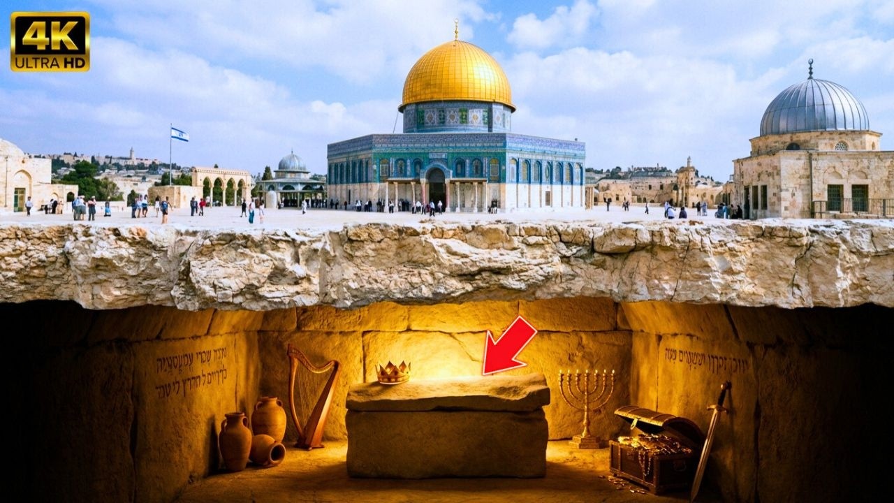 ЧТО ОНИ НАШЛИ ВНУТРИ ГРОБНИЦЫ КОРОЛЯ ДАВИ — И ПОЧЕМУ НИКТО НЕ МОГ ОТКРЫТЬ ЕЁ ДО СЕГОДНЯ