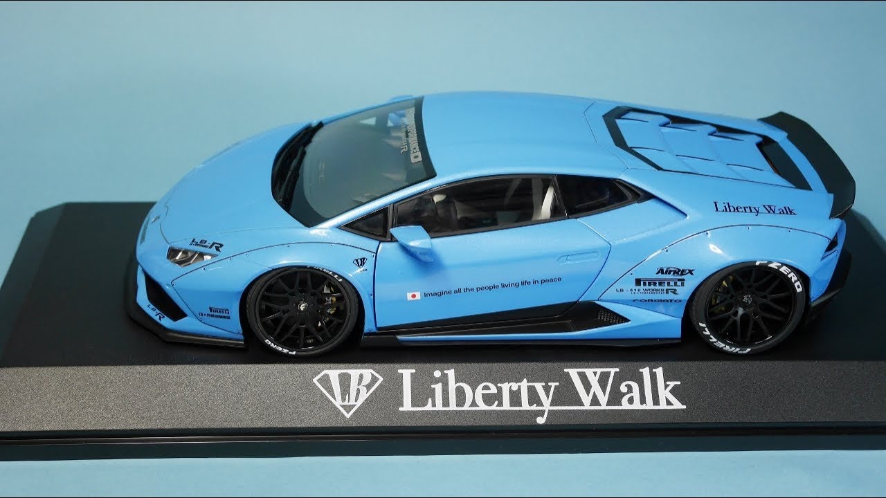 New product　AUTOart 1/18 Liberty Walk LB-WORKS Lamborghini Huracan