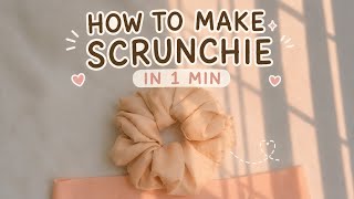 ✨ How to Make a Cute Scrunchie!🎀 |  screenshot 1