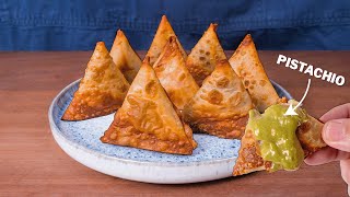 These Dessert Samosas are an ELITE Pastry