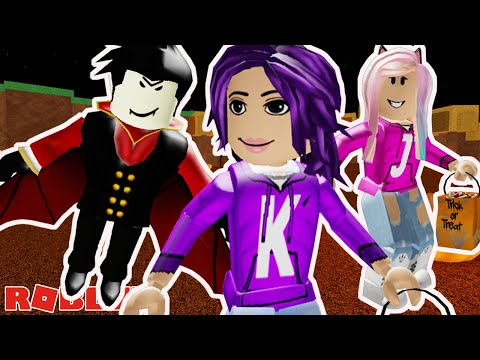 SPOOKY HALLOWEEN NIGHT STORY GAME! / ROBLOX 👻
