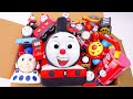 Satisfying with Unboxing Thomas & Friends red train toys come out of the box | Thomas Satisfying