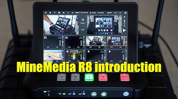 MineMedia R8 video switcher/encoder introduction