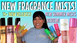 15+ NEW Fragrance Mist Releases & New Summer Mists Review