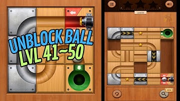 🏅 Unblock Ball - Block Puzzle 🤪 Levels 41~50 🧩 Gameplay Walkthrough