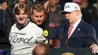 Information Heckler thrown out of Trump speech as crowd goes wild with USA chants Guide