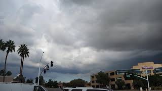 Summer Storm Clouds Churning In Scottsdale Arizona 2019
