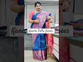 Kanchi Pattu Sarees sneak peak of tomorrow morning video jabitas choice chunduru sisters