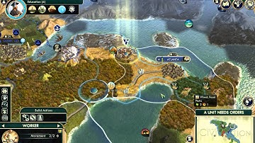 LETS PLAY - Civilization 5 - America True Start Location - Part 10