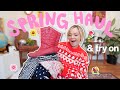 I thrifted my dream wardrobe for spring  thrift try on haul