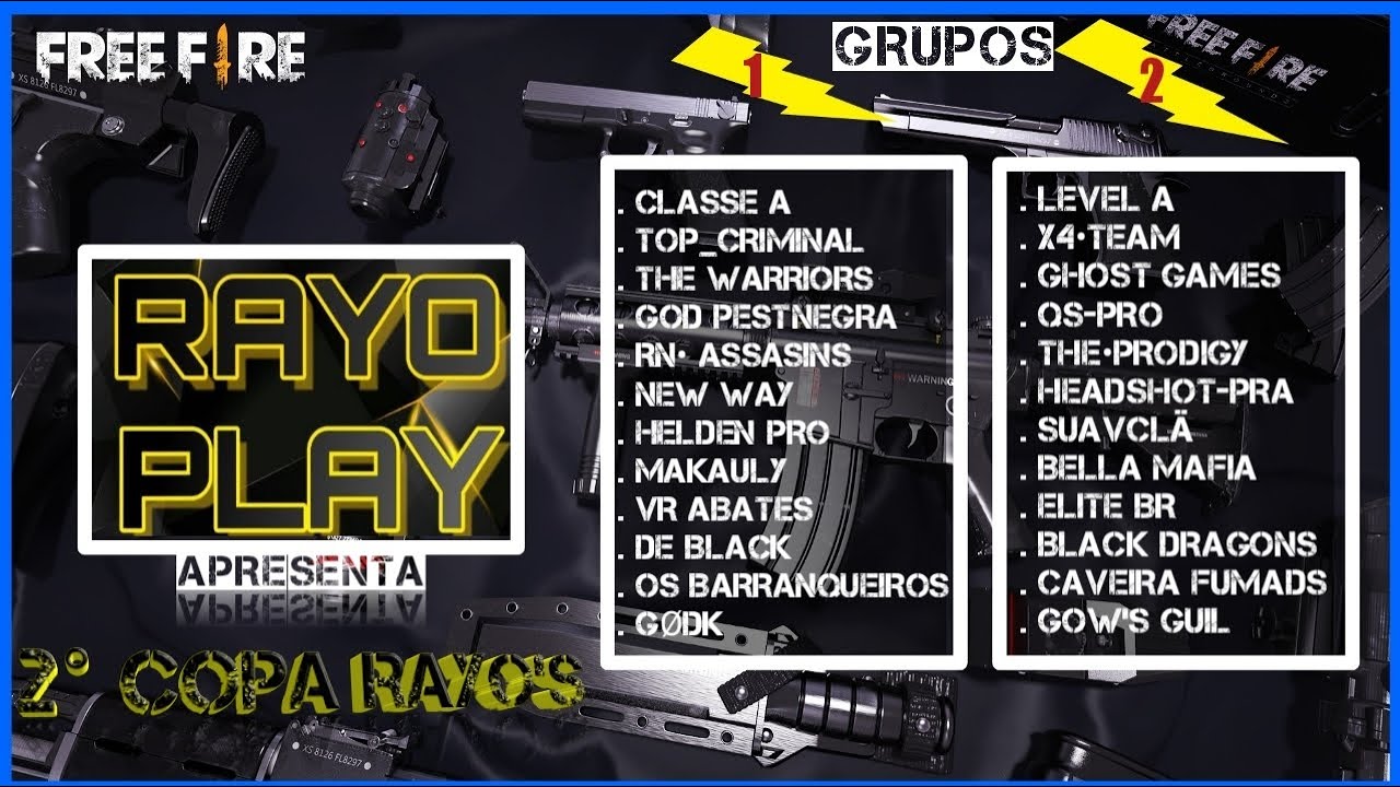 2° COPA RAYO'S - FINAL - FREE FIRE - YouTube