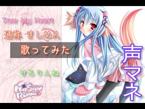 True My Heart きしめん 歌ってみた せろりんね Youtube