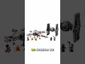 Are LEGO TIE Fighters Minifigure Scale? #lego #legostarwars