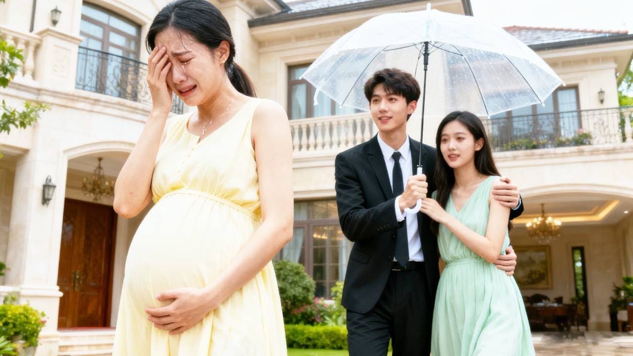 结婚5年，怀着孕亲眼看见丈夫和小三领证，我转身恢复豪门千金的身份，他后悔了