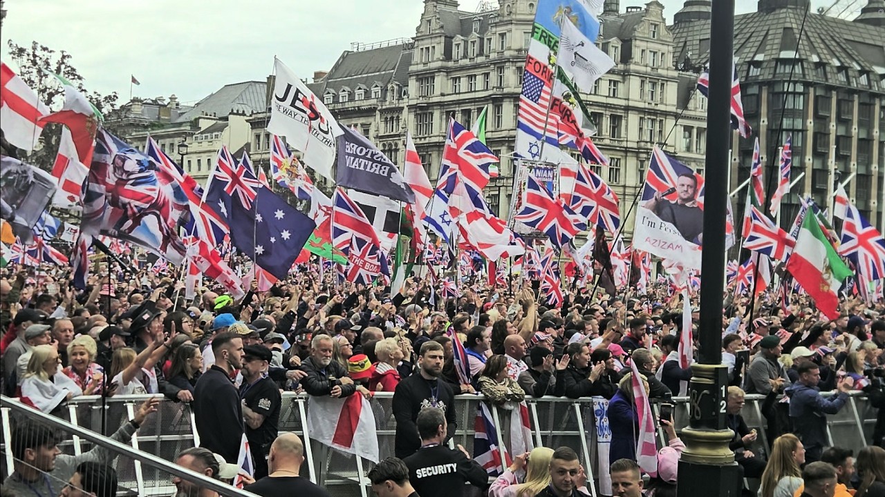 Utk Rally Uk Tommy Robinson UTK Freedom Rally in London - YouTube