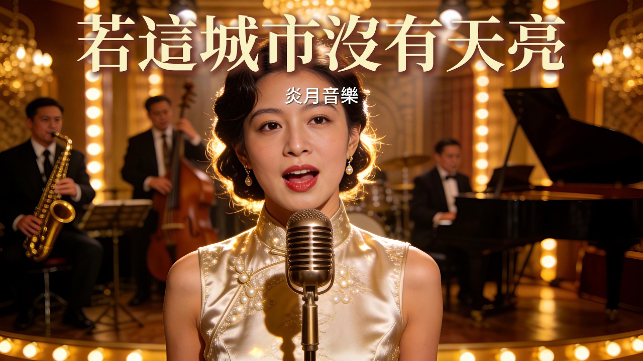 《若這城市沒有天亮》｜1940s–1950s 上海時代曲 Chinese Jazz-Pop