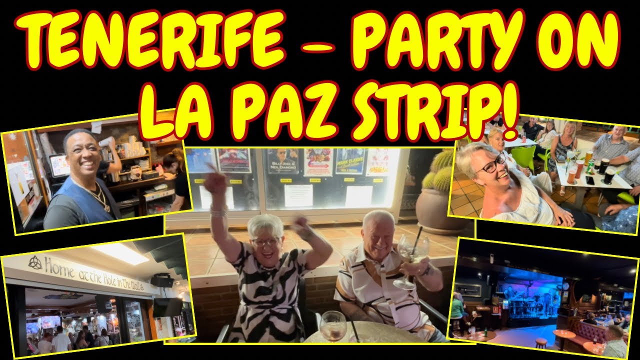 ТЕНЕРИФЕ — НОЧЬ ПРАЗДНИКОВ В ЛА-ПАС-СТРИП! #тенерифе