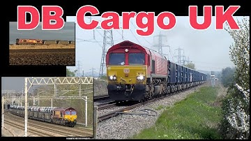 DB Cargo UK Class 66 Railfreight Variety 2022 to 2023