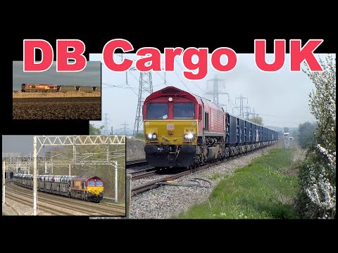 DB Cargo UK Class 66 Railfreight Variety 2022 to 2023