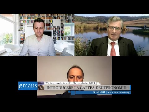 Studiul 01 - Introducere la cartea Deuteronomul | 25 septembrie - 01 octombrie 2021