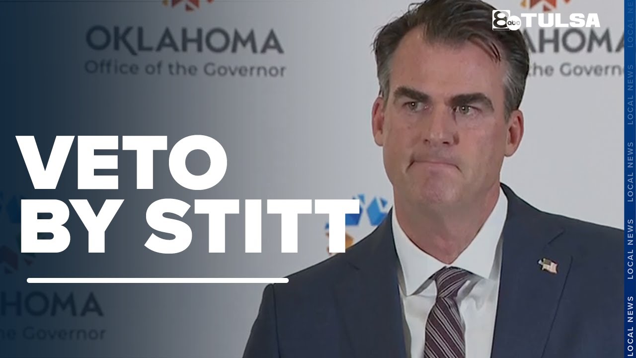 Governor Kevin Stitt addresses decision to veto the Oklahoma Survivors ...