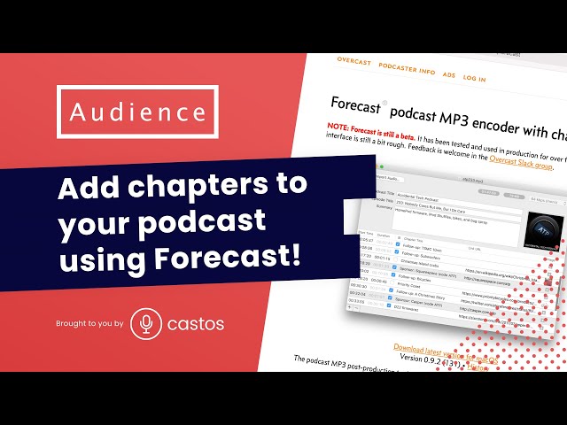 How to create podcast chapters